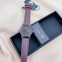 ราคา นาฬิกาTomi นาฬิกาแบรนด์แท้ นาฬิกากันน้ำ นาฬิกาข้อมือ ผญ นาฬิกาหญิง มีวัน วันที่ สายนาฬิกา สาย หนัง หน้าปัด 30 มม (17429331952)