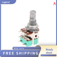 ราคา Lowest price Legend H120 STEREO Channel พร้อม SWITCH A50K A10K 15mm Half SHAFT Volume Potentiometer Double Potentiometer (21276470264)