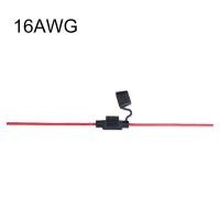 ราคา Waterproof Mini Small Medium Auto Fuse Holder 16 14 12 10AWG Car Blade Fuse wire cable 10A 20A 30A 50A fuse Power Socket YB8TH (20414194360)