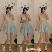 ราคา Barbie Jumpsuit จั๊มสูทสีทูโทนน่ารักๆ (16421190315)