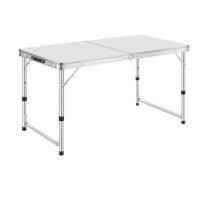 ราคา พร้อมส่งในไทย โต๊ะพับ โต๊ะสนาม Folding Table โต๊ะปิคนิค แบบพกพาสะดวก พับได้ ปรับระดับได้ (17843012218)
