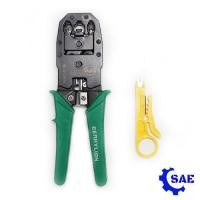 ราคา SAE คีมเข้าหัว สายแลน สายโทรศัพท์ RJ 11 RJ 12 RJ 45 Berrylion (4752320107)