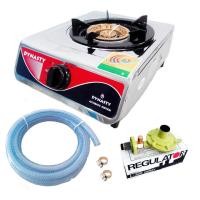 ราคา Dynasty เตาแก๊สตั้งโต๊ะกล่องเดียว หัวเหล็ก D 801 พร้อม ชุดหัวปรับแก๊สแรงดันต่ำ แบบปลอดภัย L 325S (21230866896)