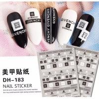 ราคา Newสติกเกอร์ 3D ติดเล็บ Nail Sticker รุ่น DH (1988048722)