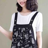 ราคา กางเกงเอี๊ยมผ้าชีฟองลายดอกไม้เล็กๆแบบใหม่ล้างสต๊อกเก็บปลายทางการค้าต่างประเทศกางเกงยาวระดับข้อเท้าทรงหลวมใส่แล้วดูผอมเพรียวชุดจั๊มสูทขากว้างสองชิ้น (15968731801)