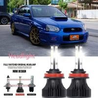 ราคา สำหรับ SUBARU IMPREZA GP 2012 2023 ไฟฉายคาดศีรษะ ไฟ LED LAI 40W ไฟไฟหน้าอัตโนมัติรถยนต์ไฟหน้าสีขาว6000K (19371441280)