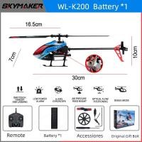 ราคา WLtoys เฮลิคอปเตอร์ของเล่น K200 K127 2 4Ghz 4CH 6 Aixs Gyroscope ความสูงคงที่ใบมีดเดี่ยว Propellor Gyro Mini RC ของเล่นสำหรับเด็กของขวัญ (21170634473)