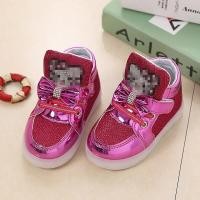 ราคา รองเท้ามีไฟกระพริบ รองเท้าผ้าใบสำหรับเด็กผู้หญิง รองเท้่าผ้าใบเด็กมีไฟกระพริบ (5946436099)