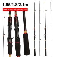 ราคา ฟรีเรือ คันเบ็ด1 65 1 8 2 1เมตรไฟเบอร์กลาสปั่นหล่อคันเบ็ดล่อขั้วโลกชิ้นปลาคาร์พตกปลาน้ำจืดน้ำเค็มอุปกรณ์เสริม (16400505568)
