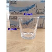 ราคา ยกกล่อง 6 ใบ แก้วเป๊ก แก้วช็อต 2 oz union glass UG 412 (17442003760)