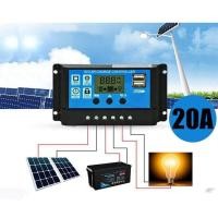 ราคา 20A Solar charge controller 12V 24V PWM (853064306)