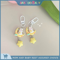ราคา JiaShuo Baby Toy พวงกุญแจแฟชั่นรูปกระต่ายพระจันทร์น่ารักสำหรับผู้หญิงกระเป๋าพวงกุญแจสีทองเคลือบรูปการ์ตูนน่ารักสำหรับตกแต่งกุญแจรถ (20760887930)