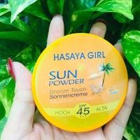 ราคา H6059 ราคาส่งยกกล่อง 12 ชิ้น แป้งพัฟกันแดด HASAYA GIRL SUN POWDER แป้งพัฟSPF 45 คุมมัน แป้งพัฟ แป้งพัฟคุมมัน แป้งพัฟพกพา แป้งพัฟ (20897929703)