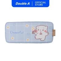 ราคา Double A กระเป๋าดินสอ ลาย Bear Please สีฟ้า (21353155376)
