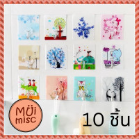 ราคา MUIMISC 10 ชิ้น ที่ติดผนังแขวนสิ่งของ ที่แขวนของติดผนัง แรงยึดสุง รับน้ำหนักได้ดี คละลายการ์ตูน ตะขอติดผนัง ตะขอแขวนติดผนัง สุ่มลายให้ (17155519872)
