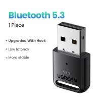 ราคา 5 3บลูทูธ5 3บลูทูธที่รับสัญญาณ UGREEN USB บลูทูธ5 3 5 0ดองเกิลอะแดปเตอร์สำหรับเครื่องส่งสัญญาณเสียงเพลงคีย์บอร์ดเมาส์ไร้สายลำโพง PC (19754407506)