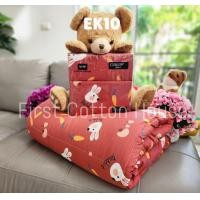ราคา ชุดผ้าปูที่นอนรุ่น EK 7 12 Cotton House รุ่นสูง 10 นิ้ว ลายการ์ตูนสดใส (21228068571)