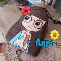 ราคา DIY KG 109 AnnaKeycover ที่เก็บกุญแจ ลายสาวน้อย Anna (1088682342)