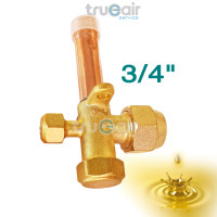 ราคา เซอร์วิสวาล์ว 1 4 3 4 วาล์วบริการ service valve สำหรับงานเครื่องปรับอากาศ (9070160796)
