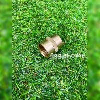ราคา TREETOOLS ข้อต่อตรงทองเหลือง รุ่น ตรง ทองเหลือง เกลียวใน 1 2 4หุน ข้อต่อ ทองเหลือง ท่อ วาล์ว ประปา เกษตร จัดส่ง KERRY (20234528176)