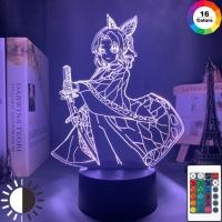 ราคา 3d Lamp Anime Demon Slayer Kocho Kanae Light for Bedroom Decor Child Kids Birthday Gift Manga Kocho Kanae Lamp Kimetsu No Yaiba (19940992229)