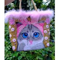 ราคา กระเป๋าสานกระจูดลายแมวเล็กมิ้ง (4274466719)