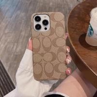 ราคา Coach พิมพ์เคสแข็งครึ่งแพ็คสำหรับ iPhone 14 pro max 14max 14plus 13 pro max X 12pro 7 8 plus XR Xs Max 11 Pro Max (20593424348)