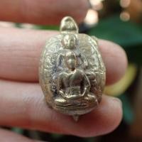 ราคา ลดทั้งร้าน เหรียญหล่อเต่าพุทธซ้อน หลวงปู่หลิว วัดไร่แตงทอง (19456279384)