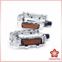 ราคา บันไดจักรยานอลูมิเนียม และ สีดำ อุปกรณ์จักรยาน มี 2 สี สีเงิน Bicycle pedals (11008113994)
