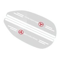 ราคา GTIOATO 2 ชิ้น คิ้วกันฝนกระจกมองข้างรถยนต์ โปร่งใส คิ้วกันฝนกระจกมองข้าง ที่กันฝนกระจกมองข้างรถยนต์ For Mercedes Benz w212 w124 w202 w204 w203 w207 AMG A200 GLA200 S Class E200 CLA GLA250 A250 GLC CLS