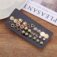 ราคา 17MILE Classic Women S Earrings Set Simple Fashion Geometric Crystal Round Circle Stud Earrings Alloy Pearl Earrings 2021 Jewelry (8116079755)