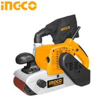 ราคา INGCO เครื่องขัดกระดาษทรายสายพาน 1200 วัตต์ รุ่น PBS12001 Electric Belt Sander เครื่องขัดกระดาษทราย (19537105354)