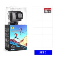 ราคา กล้อง Actioncamera 4K WIFI 60FPS 24MP กล้องกันน้ำ รีโมทคอนโทรล กันสั่น ลงแอป ต่อมือถือได้ ต่อไมค์นอกได้ (12573010658)