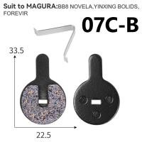 ราคา 1คู่ 2Pcs MTB บันไดจักรยานสำหรับ Shimano XT DEORE MT200 315สำหรับ Magura TEKTRO AVID MEGURA HAYS เรซิน โลหะแผ่นบันไดจักรยาน (21170798402)