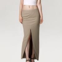 ราคา Closet Crush Maxi skirt with front slit Beige กระโปรงยาวผ่าหน้า (21239500748)