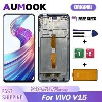 ราคา 100 ทดสอบแล้ว6 53 สำหรับ Vivo V15ชิ้นส่วนจอสัมผัสแอลซีดีของเครื่องแปลงดิจิทัลสำหรับ Vivo V15 1819เปลี่ยนหน้าจอLCD พร้อมกรอบ (21119365510)