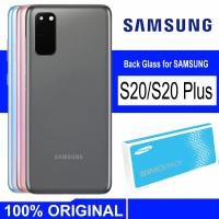 ราคา Original Back Glass SAMSUNG Galaxy S20 Plus Cover Rear Door Housing Glass Panel with Camera (14132612360)