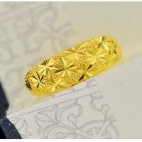 ราคา HIALAMAแหวนทองชุบลายดาวคลาสสิก สำหรับคู่รักปรับขนาดได้อย่างอิสระคู่รักเรียบง่ายแหวนแหวนทรงขนาดกลาง ใหญ่ (12920993044)