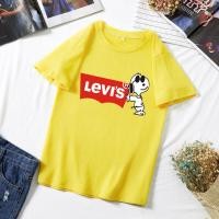 ราคา BK 187 Levis เสื้อยืดแขนสั้นพร้อมส่ง 8สี ลายการ์ตูน ขายดีตามเทรนต์ ลายน่ารัก สีสันสดใส่น่ารัก ใส่ได้ทั้งหญิงและชาย S XXL ปลีก ส่ง (2979468345)