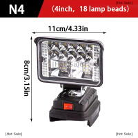 ราคา Hot Sale สำหรับ Bosch 18V ไฟทำงาน LED แบตเตอรี่ Li ion ขนาด3 4นิ้วไฟฉายฉุกเฉินแบบพกพาโคมไฟตั้งแคมป์ (21197028647)