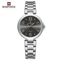 ราคา NAVIFORCE Women Casual Watch 2023 Elegant Ladies Wristwatch Diamond Watches Dress Waterproof 30m Stainless Steel Quartz Clock (21378382361)