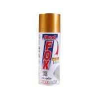 ราคา REDFOX สีสเปรย์ 400 ซีซี รุ่น 351 สีทอง CAN Color spray สีกระป๋อง แปรงทาสี paint brush (16366230057)
