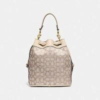 ราคา กระเป๋า ของแท้ COACH FIELD BUCKET BAG IN SIGNATURE CHAMBRAY COACH C4693 (11729107632)
