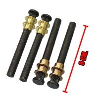 ราคา สลักประตู บูชทองเหลือง รุ่น โตโยต้า ไฮลักซ์ TOYOTA HILUX RN20 RN30 RN50 LN89 HERO MIGHTY X ปี 1972 1995 สีดำ 4 ชิ้น (10164464147)