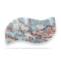 ราคา Red Line Marble Bead ลูกปัดหินอ่อน (21209638349)