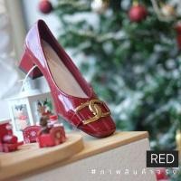 ราคา พร้อมส่ง 25twentyfives Maria รองเท้าคัชชูหนังแก้ว (21181769081)