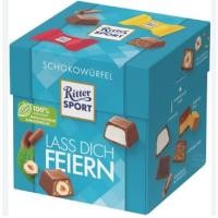 ราคา Ritter Sport SCHOKOWURFEL ช๊อคโกแลค นำเข้าสุดแสนอร่อย 1 กล่องมี 22 ชิ้น (20514191988)