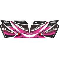 ราคา สติ๊กเกอร์ติดรถ สติกเกอร์แต่ง สติกเกอร์ กันรอย Honda PCX ลาย หัวฉลาม 1 (20431590856)