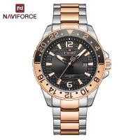 ราคา Naviforce นาฬิกาข้อมือผู้ชาย สปอร์ตแฟชั่น รุ่น NF9192 สายสแตนเลสสตีล กันน้ำ ระบบอนาล็อก (8917823766)