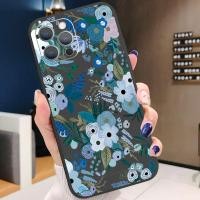 ราคา สำหรับ Samsung Galaxy Note 20 Ultra Note 10 Plus เคสโทรศัพท์ที่สวยงามสีแดงสีชมพูสีฟ้าดอกไม้กล้องเลนส์ป้องกันกรอบสี่เหลี่ยมขอบปก (14830092501)